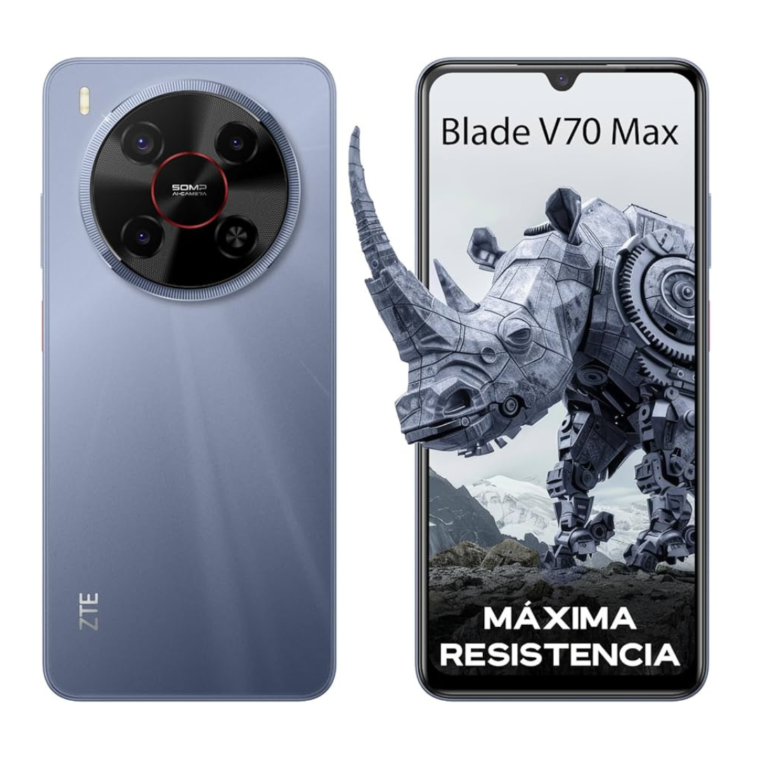 Smartphone ZTE V70 Max 6.9" 4GB 256GB 50MP+2MP+AI Camera Gris