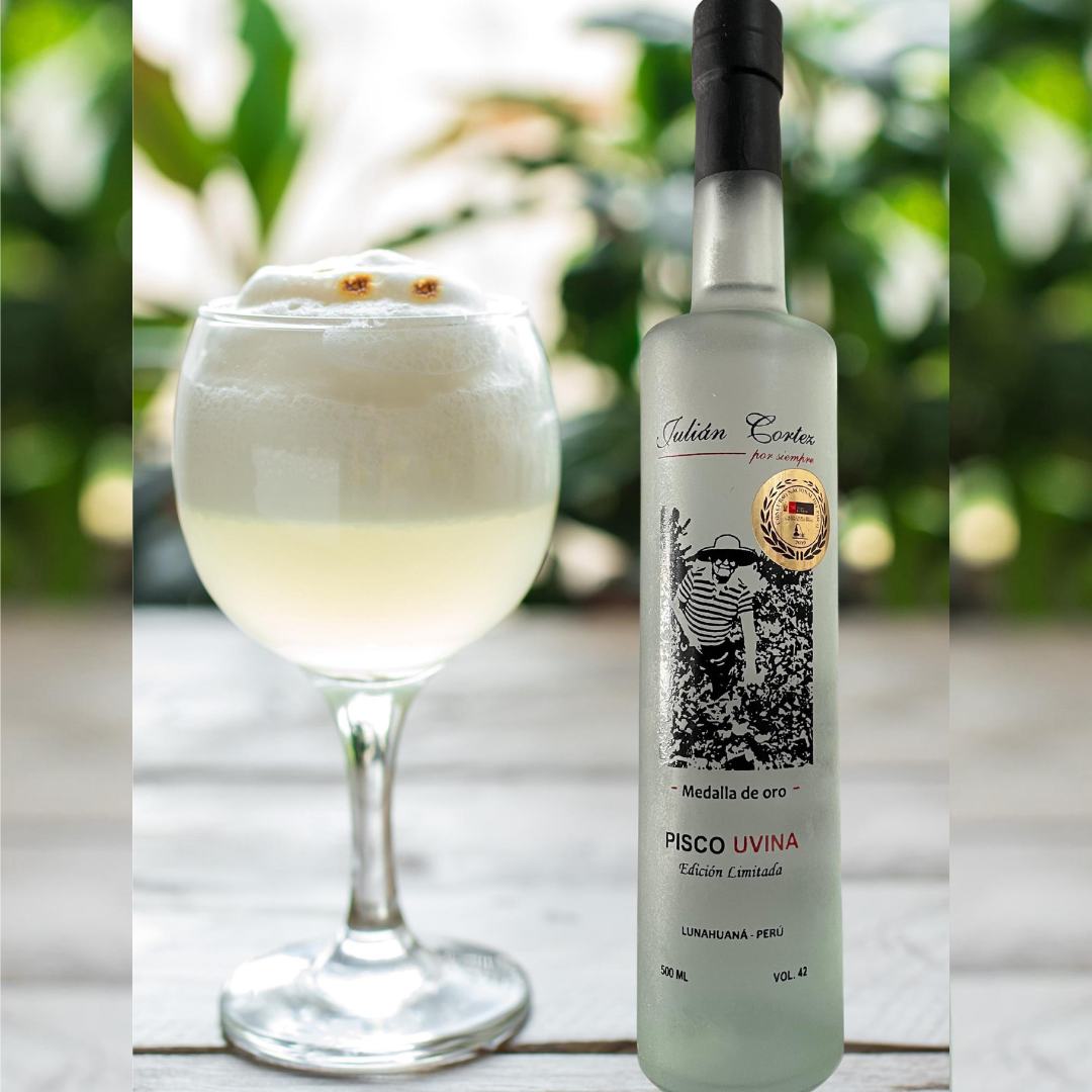 Pisco Julian Cortez Medalla de oro 2019 500ml