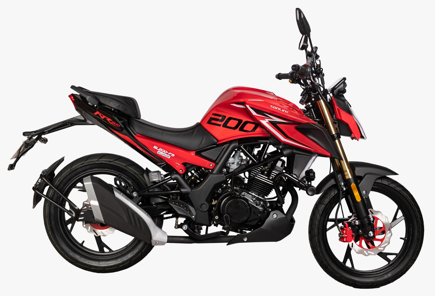 Moto Sonlink Sl200-f9, 200cc, 13.6hp Barras Monoshock