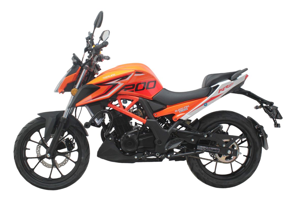 Moto Sonlink Sl200-f9, 200cc, 13.6hp Barras Monoshock