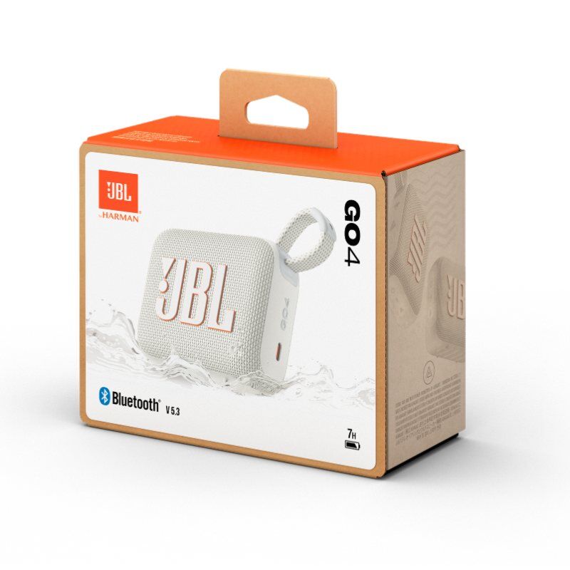 Parlante JBL Go4 Bluetooth - Blanco