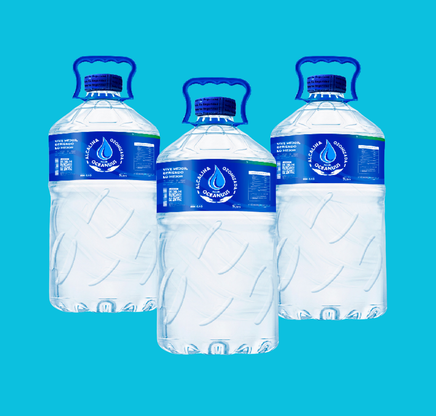 Agua Oceanuus Botella de 10 Litros