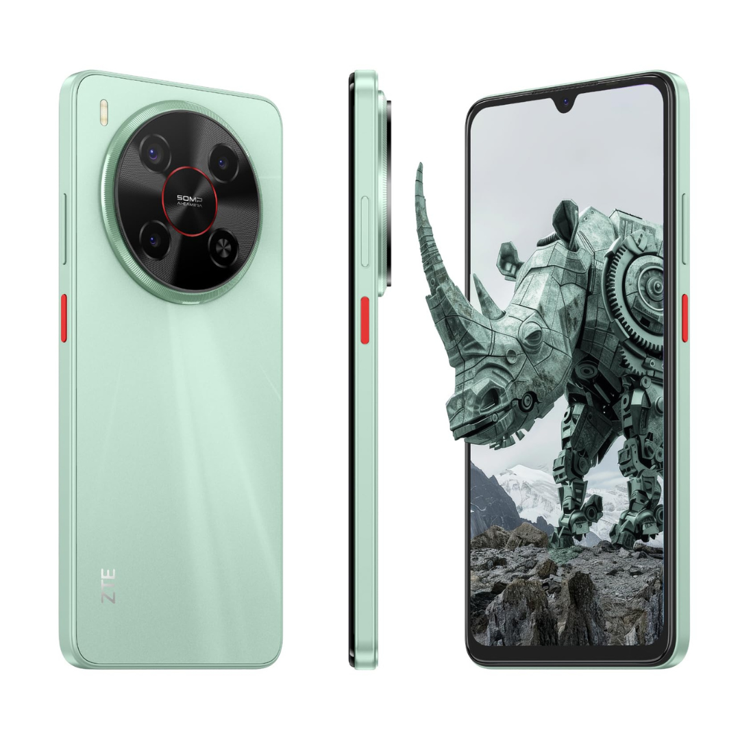 Smartphone ZTE V70 Max 6.9" 4GB 256GB 50MP+2MP+AI Camera Verde