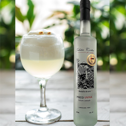 Pisco Julian Cortez Medalla de oro 2019 500ml