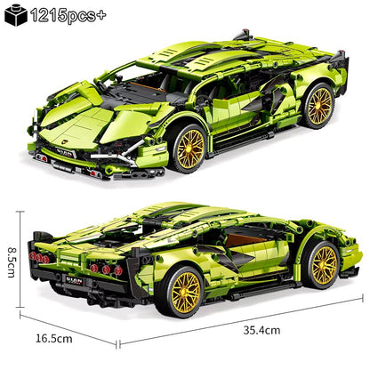 Lamborghini Huracán – Carro LEGO de 1215 Piezas