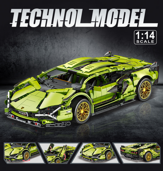 Lamborghini Huracán – Carro LEGO de 1215 Piezas