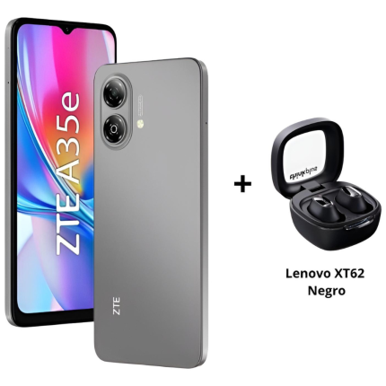 Celular Zte A35e + Audifonos Lenovo Xt62
