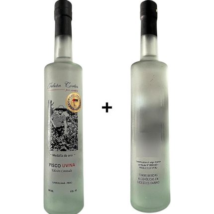 Pack 2 Piscos Julián Cortez – Edición Limitada | Medalla de Oro 2019 al Mejor Pisco de Uvina