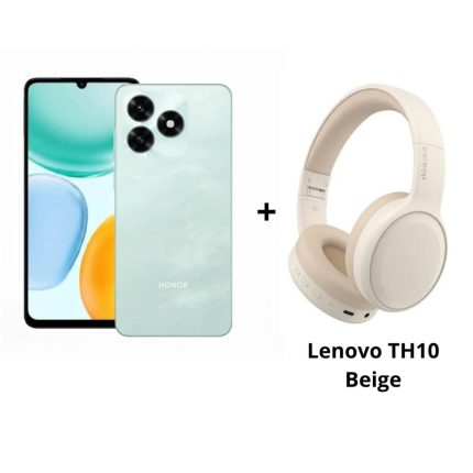 Honor X5c Plus Cyan 6gb 256 Gb 50 Mp + Lenovo Th10 Beige