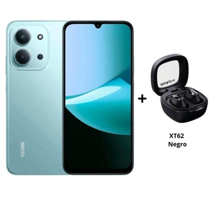 Celular Redmi 15c 4gb 128gb Verde + Lenovo Xt62 Negro