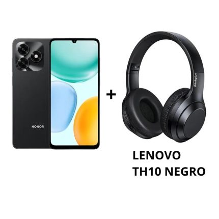 Honor X5c Plus Negro 6gb 256 Gb 50 Mp + Lenovo Th10 Negro