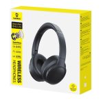 Audifonos inalambricos Baseus BH1 lite headphones, bateria 75 horas, superbass, Bluetooth - Imagen 4