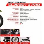 Moto Sonlink Todo Terreno SL200GY-3 Pro 200 CC 13.6 HP 5 Vel. - Imagen 8