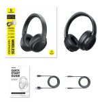 Audifonos inalambricos Baseus BH1 lite headphones, bateria 75 horas, superbass, Bluetooth - Imagen 6