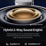 Audifonos inalambricos Baseus XC1 inspire Clip, sonido por BOSE, carga rapida 10 min, IP66 antisudor - Imagen 3