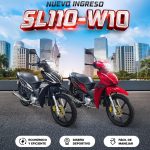 Moto Sonlink SL110-W10 110 cc 6.4 HP 4 Vel. Rojo - Imagen 4
