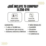 Moto Sonlink Sl250- Gy4, 250cc, 17 Hp, 6 Velocidades Negro O Rojo - Imagen 8