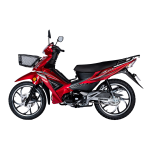 Moto Roja Sonlink Sl 110-w9 110 Cc, 6.4 Hp, Semi Automatica - Imagen 3