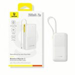 Cargador Baseus powerbank Bipow 2 20000 mah 20W pantalla digital cable tipo c - Imagen 2