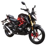 Moto Sonlink Sl200-f9, 200cc, 13.6hp Barras Monoshock Negro - Imagen 2