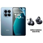Celular Redmi Note 15 Pro 8GB+256GB Azul y Audífonos TWS Baseus BC1 Clip
