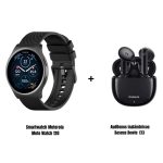 Audifonos Inalámbricos Baseus Bowie E13 + Smartwatch Motorola Moto Watch 120