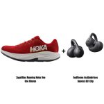 Zapatillas Hoka one + Audifonos Baseus Bc1 clip