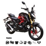 Moto Sonlink Sl200-f9, 200cc, 13.6hp Barras Monoshock Negro