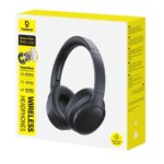 Audifonos inalambricos Baseus BH1 lite headphones, bateria 75 horas, superbass, Bluetooth - Imagen 4