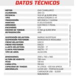 Moto Sonlink Sl200-f9, 200cc, 13.6hp Barras Monoshock Negro - Imagen 8