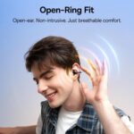 Audifonos inalambricos Baseus BC1 Clip, bateria 38 horas, 4 microfonos, ergonomico, control de grave - Imagen 2