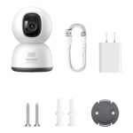 Pack 3 Cámaras de Seguridad Baseus P1 Lite Interior 2K 360° Visión Nocturna - Imagen 6