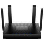 Router Repetidor Wi-Fi Cudy WR3000 6 Mesh AX3000 Doble Banda Gigabit Negro