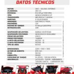 Moto Todo Terreno Sonlink SL250-GY6 250cc 6 Vel 15.4HP 16NM Off-Road Doble Propósito - Imagen 10