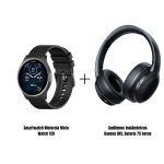Smartwatch moto watch 120 + Audifonos BH 1 lite 80 horas