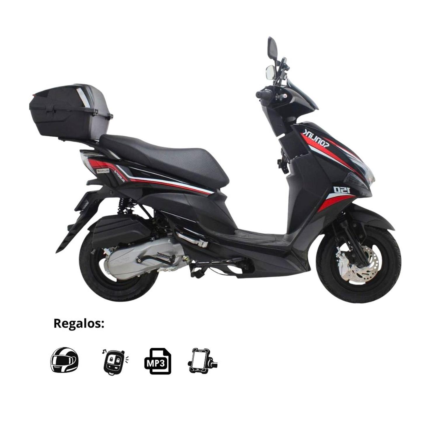 dbef56b5-fca2-4bdc-b1aa-6e607b986f2b.jpeg Motocicleta Sonlink Sl150t-11 150cc, 80km/hora, Automatica - Imagen 1
