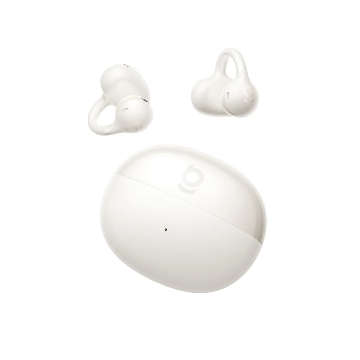 Baseus_BC1_Blanco_2 Audífonos Bluetooth Baseus BC1 Clip, batería 38 horas, 4 micrófonos, BT 6.0, control de graves, blancos - Imagen 1