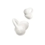 Audífonos Bluetooth Baseus BC1 Clip,  batería 38 horas, 4 micrófonos, BT 6.0, control de graves, blancos - Imagen 2