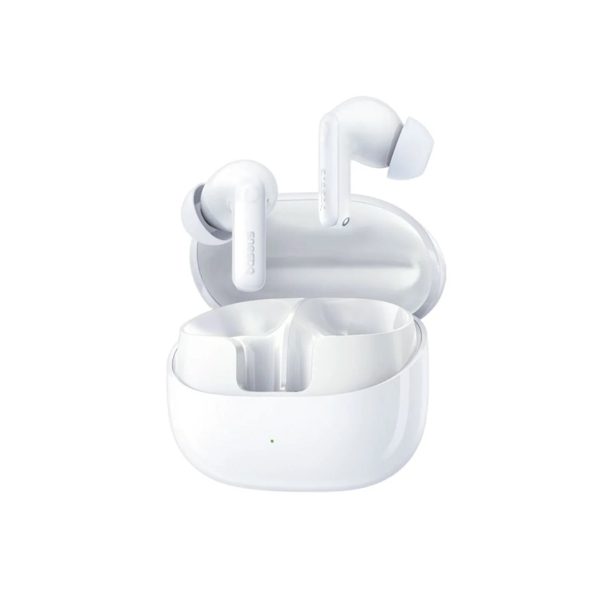 Audífonos inalámbricos Baseus Bass BP1 Pro — Blanco ¡Dale protagonismo a tu música con los audífonos Bluetooth Baseus Bass BP1 Pro en color blanco! Su cancelación activa de ruido híbrida y adaptativa de hasta 50 dB ayuda a reducir las distracciones para que disfrutes de tus canciones, podcasts y momentos de concentración. Con una autonomía total de hasta 55 horas junto con el estuche de carga, tendrás entretenimiento para acompañar tu rutina. Sus seis micrófonos con inteligencia artificial ayudan a mantener tu voz clara durante las llamadas, mientras que su protección IP55 contra polvo, sudor y salpicaduras los hace prácticos para tus actividades diarias. ¡Sonido de alta resolución, libertad inalámbrica y un diseño blanco que combina con tu estilo!