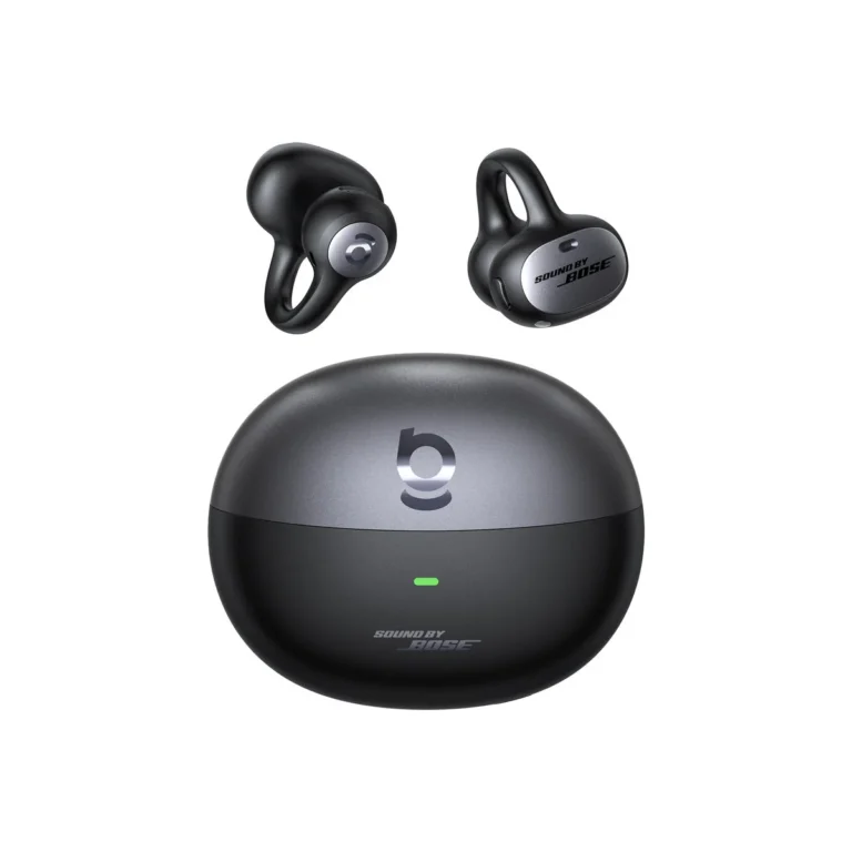 Audifonos Bluetooth Baseus XC1 inspire Clip, by BOSE, IP66 antisudor, BT 6.1, negro
