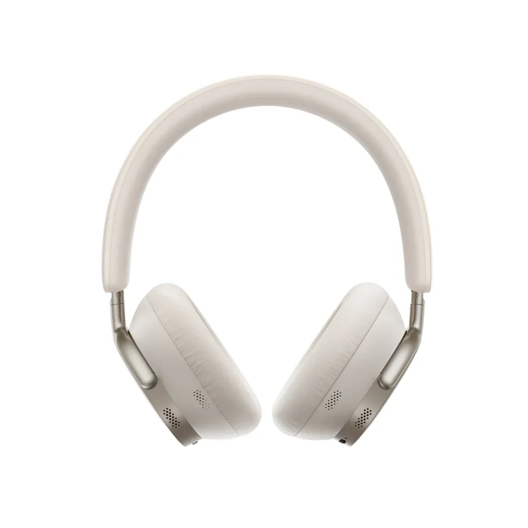 Características • Sound by Bose: sonido ajustado en colaboración con expertos de Bose. • Hi-Res Audio y Hi-Res Audio Wireless: certificaciones de audio de alta resolución. • LDAC: transmisión de audio de alta calidad en dispositivos Android compatibles. • Cancelación activa de ruido adaptativa (ANC) de hasta 48 dB. • Batería de hasta 100 horas, con ANC desactivada y volumen al 50 %. • Dolby Audio para una experiencia sonora envolvente. • Cinco micrófonos con inteligencia artificial para llamadas claras. • Almohadillas CloudComfort para mayor comodidad. • Conexión multipunto para alternar entre dos dispositivos. • Audio personalizable desde la aplicación Baseus. • Color Starlight Off-White (blanco marfil).