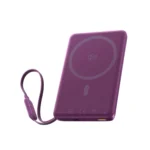 Powerbank magnético Baseus PicoGo AM52 10000 mAh 45 W Qi2.2 cereza