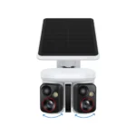 Cámara de seguridad solar Baseus X1 Pro doble cámara 3K para exteriores